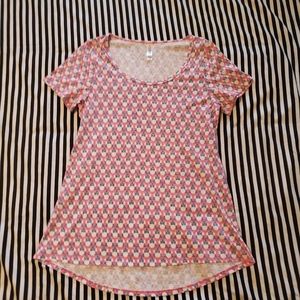 Mickey Mouse Pink/Grey LuLaRoe Classic Tee